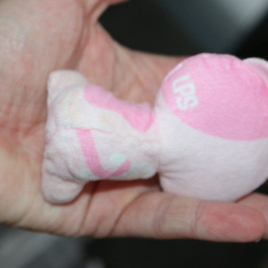 Littlest Pet Shop Clip-A-Pet Pinky Calicoco 3" Plush