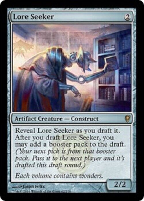 all conspiracy cards mtg 1x Lore Seeker Card MTG Magic the Gathering – Omniphustoys Color:White Creatures you control are cyclecount_01 Card Storage Box for