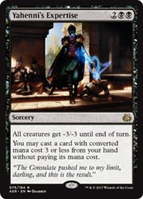 mtg aether revolt card prices MTG MTG 1x Yahenni's Expertise Aether Revolt Card Magic The Gathering – Omniphustoys
