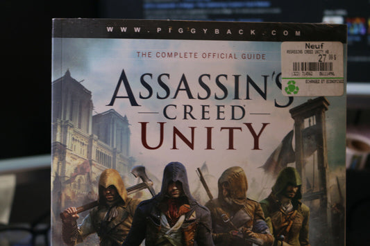 Assassin'S Creed Unity Official Prima Strategy Guide Softcover Book #3