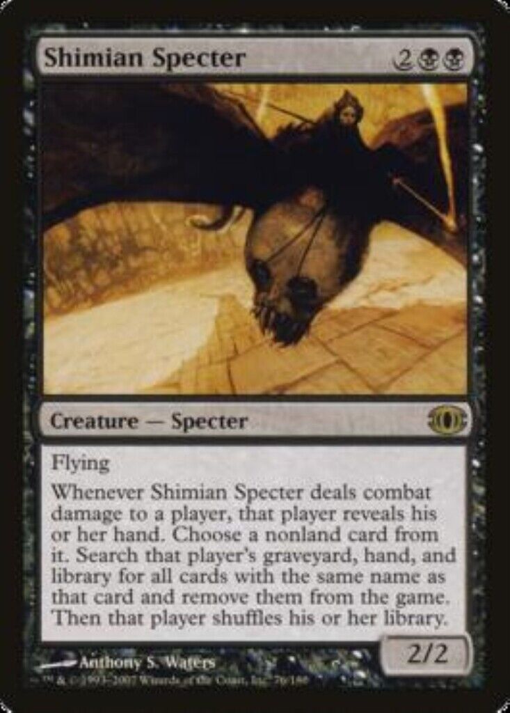 MTG MTG 1x Shimian Specter Future Sight card Magic The Gathering –  Omniphustoys