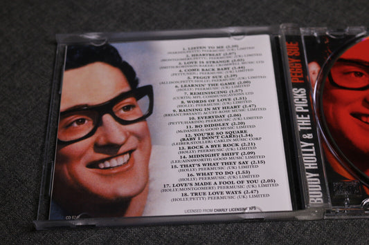 Cd Buddy Holly And The Picks Music Cd (Peggy Sue Etc) Good Condition