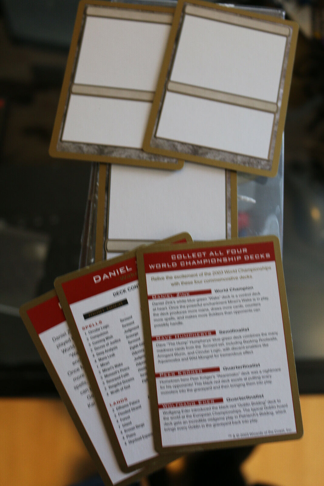 MTG MTG World Championship Decks 3 Blank Cards Artist Alters Frame Che Omniphustoys MTG MTG World Championship Decks 3 Blank Cards Artist Alters Frame Che Omniphustoys