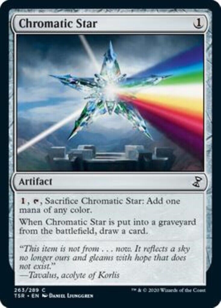 MTG MTG 1x Chromatic Star Time Spiral Remastered card Magic The Gathering