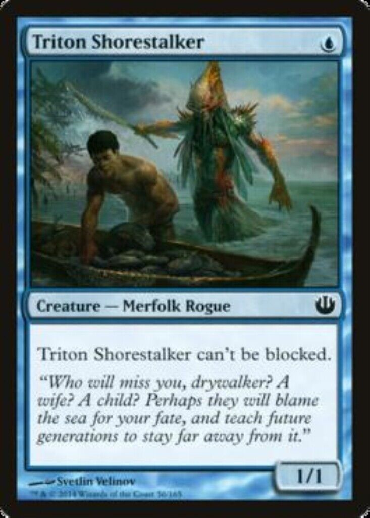 MTG MTG 1x Triton Shorestalker Journey into Nyx card Magic The Gathering