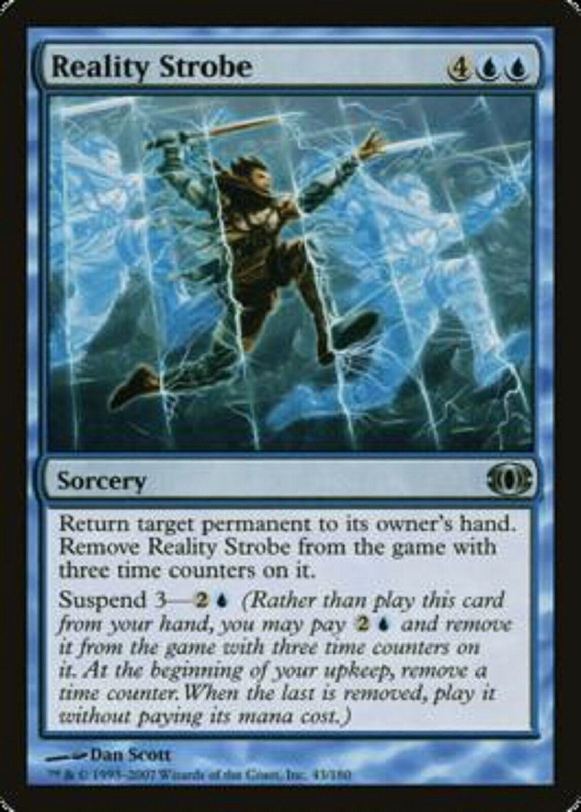 MTG MTG 1x Reality Strobe Future Sight card Magic the Gathering –  Omniphustoys