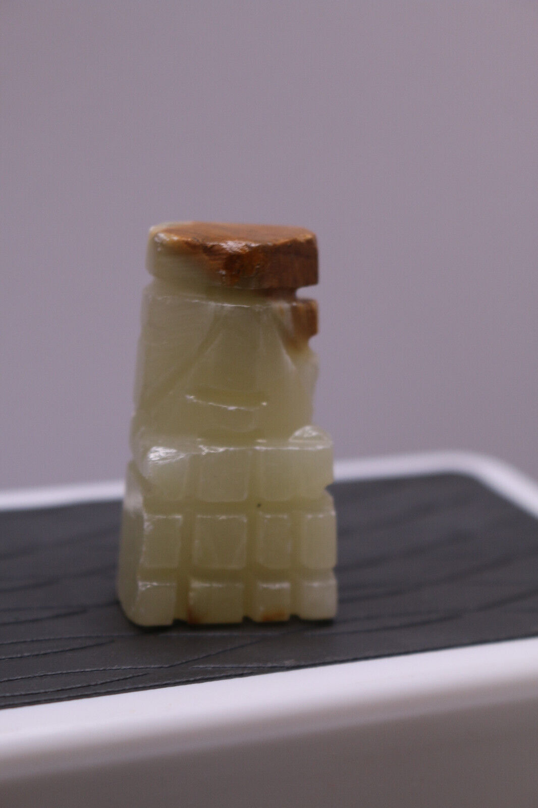 Vintage Chess Pieces Mexican Aztec Onyx Stone Replacement Part Set #6