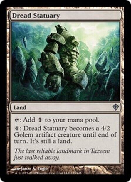 MTG 1x Dread Statuary Worldwake MTG Magic the Gathering