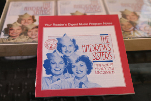 Vintage Rare The Andrews Sisters Reader'S Digest Cassettes Sealed