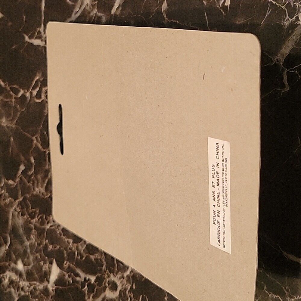 Vintage Cute Funny Boat Wind Up Toy Sealed On Card 1980'S