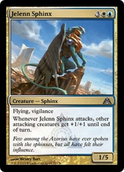 MTG MTG 2x Jelenn Sphinx Dragon's Maze Magic The Gathering Pauper