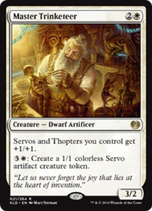 MTG 1x Master Trinketeer Kaladesh NM Card MTG Magic Commander rare Omniphustoys MTG 1x Master Trinketeer Kaladesh NM Card MTG Magic Commander rare Omniphustoys