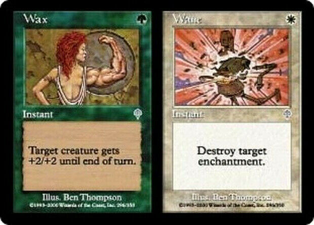 MTG 1x Wax // Wane Invasion card MTG Magic the Gathering