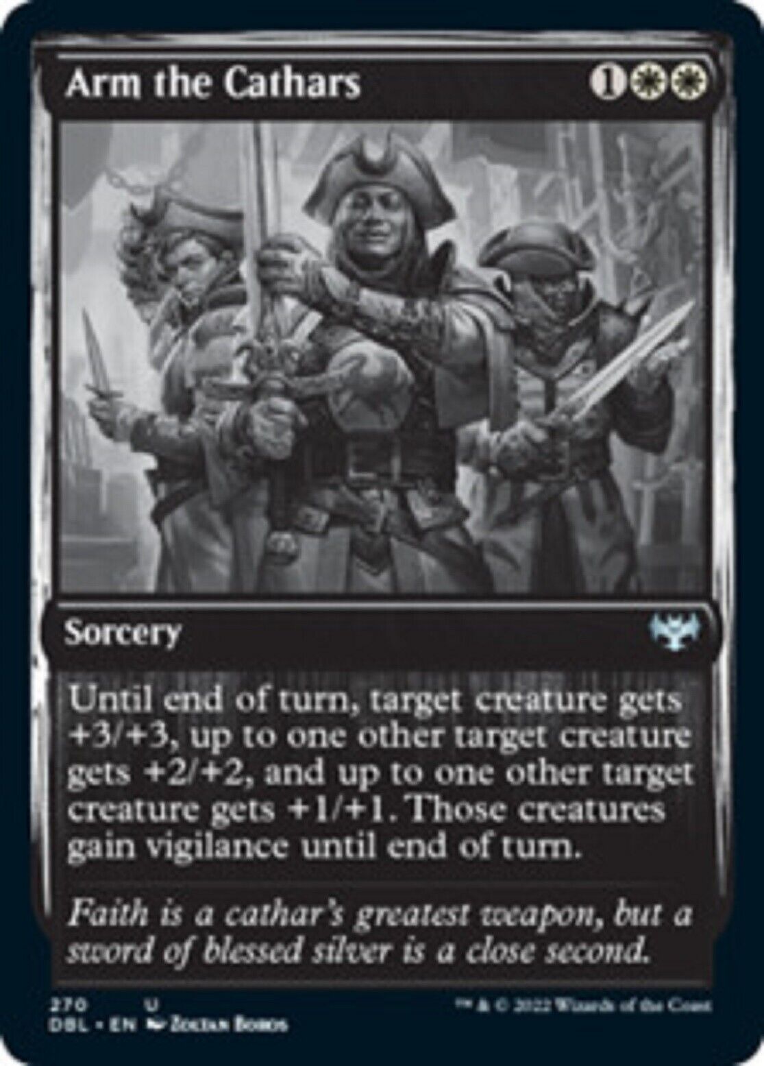 mtg double feature cards MTG MTG 1x Arm the Cathars Innistrad: Double Feature Magic the Gatheri – Omniphustoys