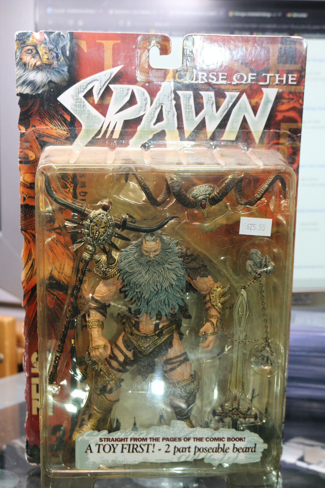 Mcfarlane Toys Curse Of The Spawn Zeus Series 13 Ultra Action Figure N