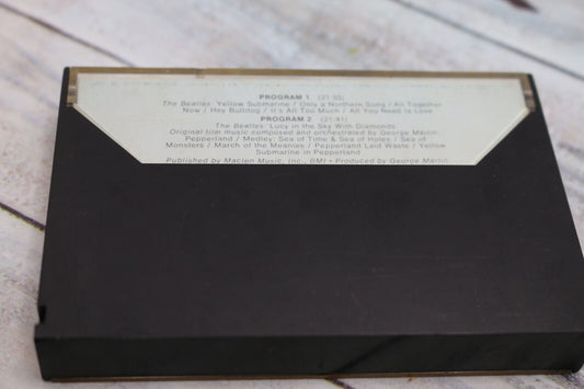 The Beatles Yellow Submarine Audio Cassette 1969 Capitol Paper Box Only