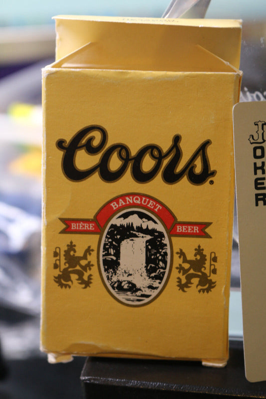 Vintage Deck Of Coors Beer Playing Cards