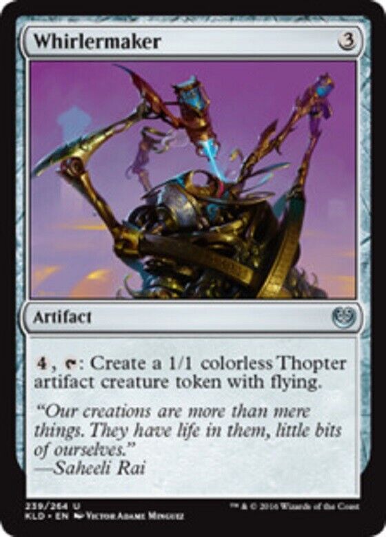 MTG MTG 1x Whirlermaker Kaladesh Card Magic The Gathering