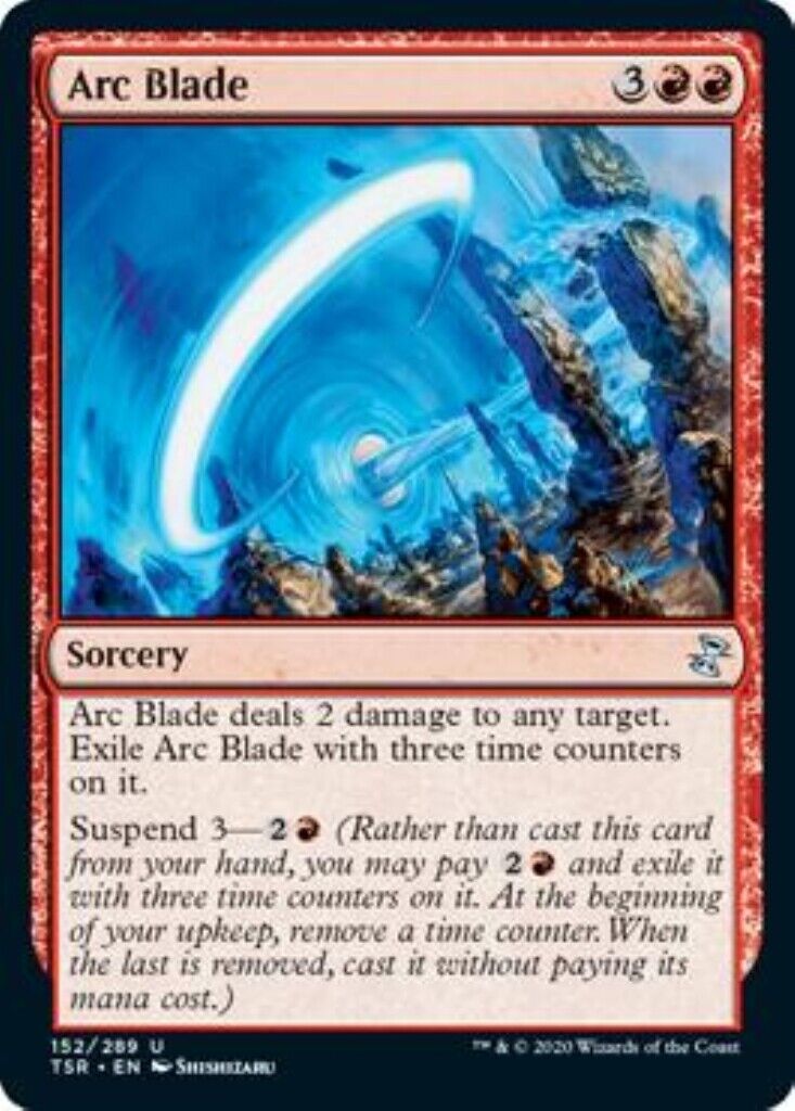 mtg time spiral remastered card prices MTG MTG 1x Arc Blade Time Spiral Remastered card Magic The Gathering – Omniphustoys