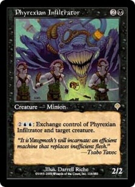 MTG 1x Phyrexian Infiltrator Invasion card MTG Magic the Gathering