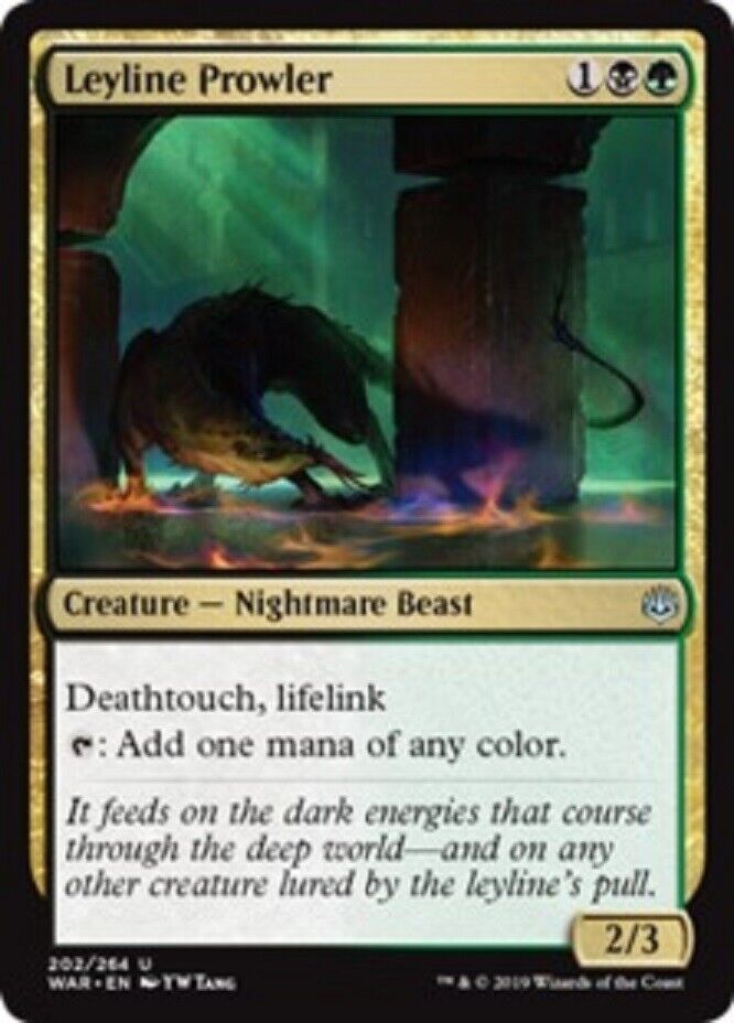 MTG MTG 1x Leyline Prowler War of the Spark Card Magic The Gathering N Omniphustoys MTG MTG 1x Leyline Prowler War of the Spark Card Magic The Gathering N Omniphustoys
