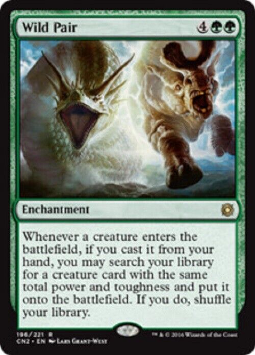 MTG x1 Wild Pair CN2 Conspiracy: Take the Crown Magic the Gathering card