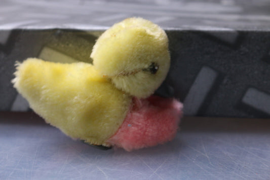 Vintage 1980S Cute Animal Chicks Fluffy Clinger Hugger Clip On Soft Plush Toy