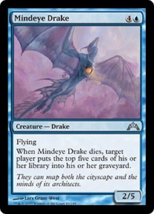 MTG MTG 1x Mindeye Drake GTC Gatecrash Card Magic The Gathering