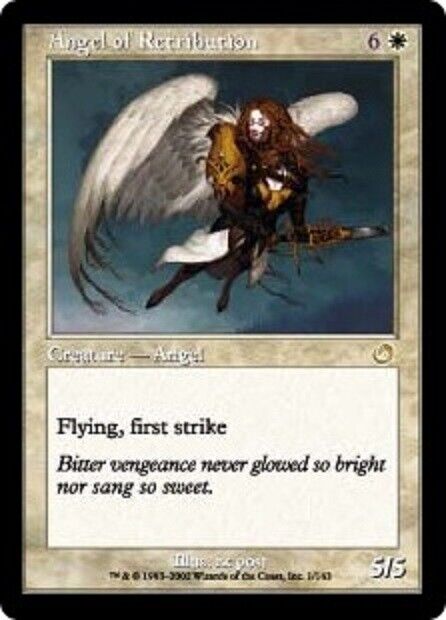MTG 1x Angel of Retribution Torment card MTG Magic the Gathering