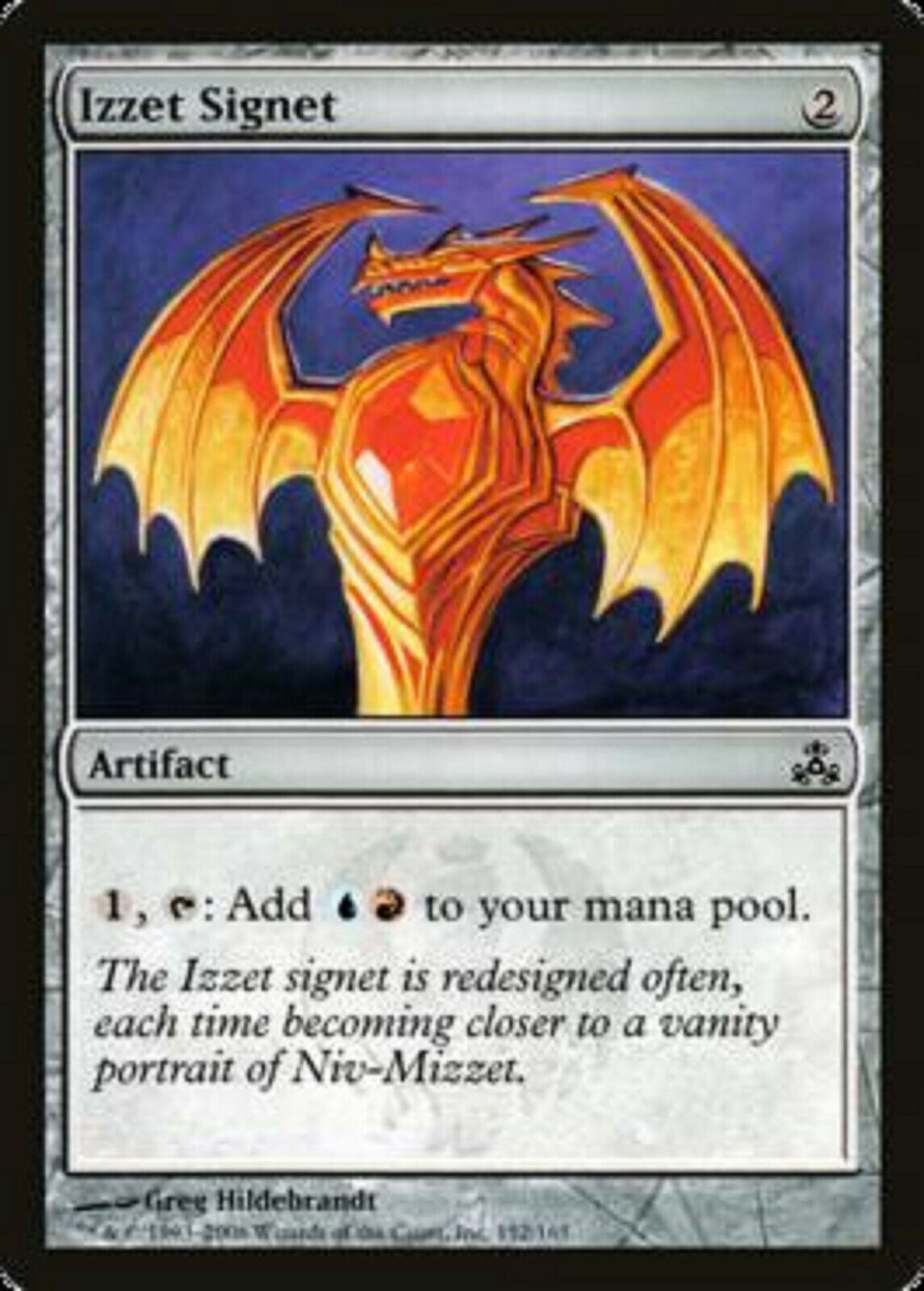 MTG MTG 1x Izzet Signet Guildpact card Magic the gathering Artifact LP Omniphustoys MTG MTG 1x Izzet Signet Guildpact card Magic the gathering Artifact LP Omniphustoys