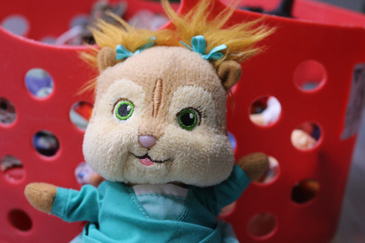 Ty Beanie Baby Eleanor Alvin And The Chipmunks Plush. No Tag. Gently Preowned.