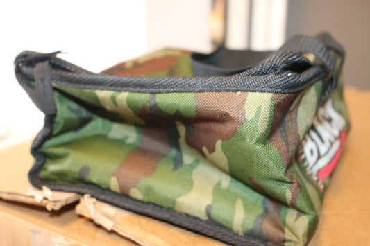 ✨Vintage Beer Black Label Carling Soft Cooler Bag Retro Red Carry Strap Zipper✨