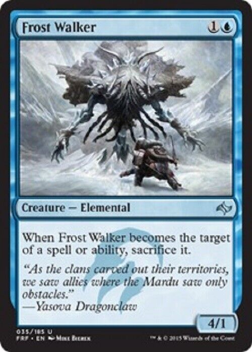 MTG MTG 1x Frost Walker FRF Fate Reforged Card Magic The Gathering pau –  Omniphustoys