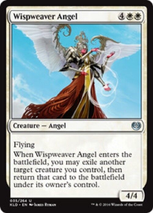 MTG Wispweaver Angel Kaladesh card Magic the Gathering MTG Pauper