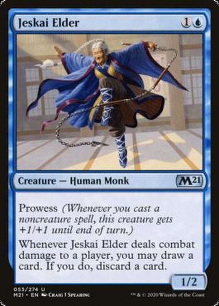 MTG MTG 2x Jeskai Elder Core Set 2021 MTG Magic cards – Omniphustoys