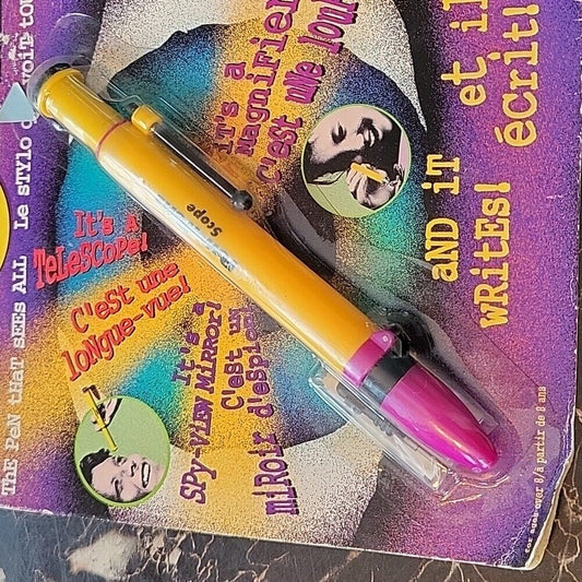 Vintage Yes! Gear Power Penz Spy Scope New Sealed Rare 1996 Irwin Toy
