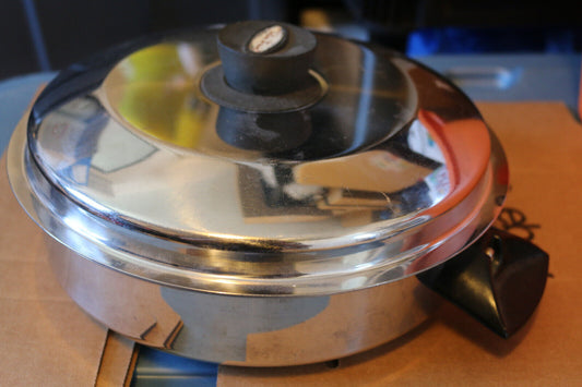 10"Stainless Insert Tray Pan W/ Telane Blissol Ply Inox Steel Egg Poacher Fry