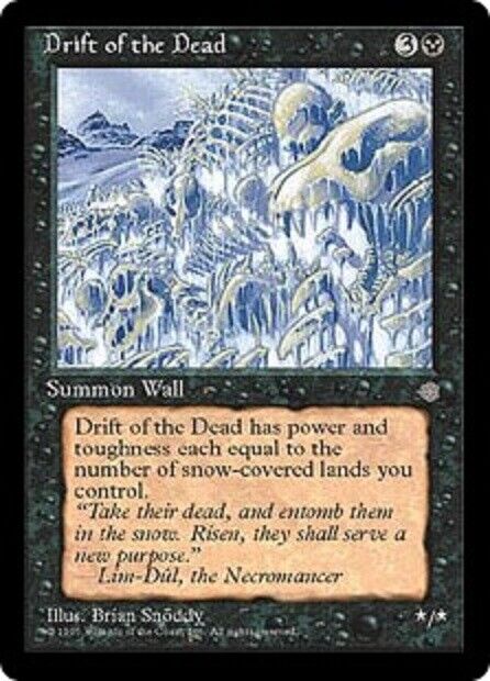 MTG 1x Drift of the Dead Ice Age card MTG Magic the Gathering