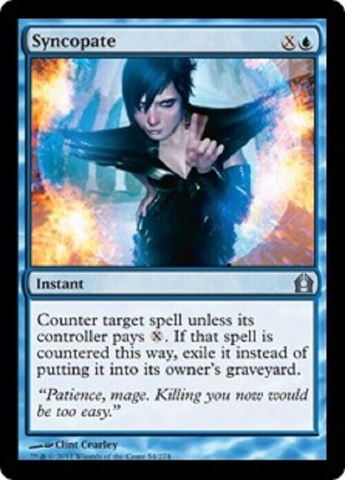MTG MTG 1x Syncopate Return to Ravnica Card Magic The Gathering pauper