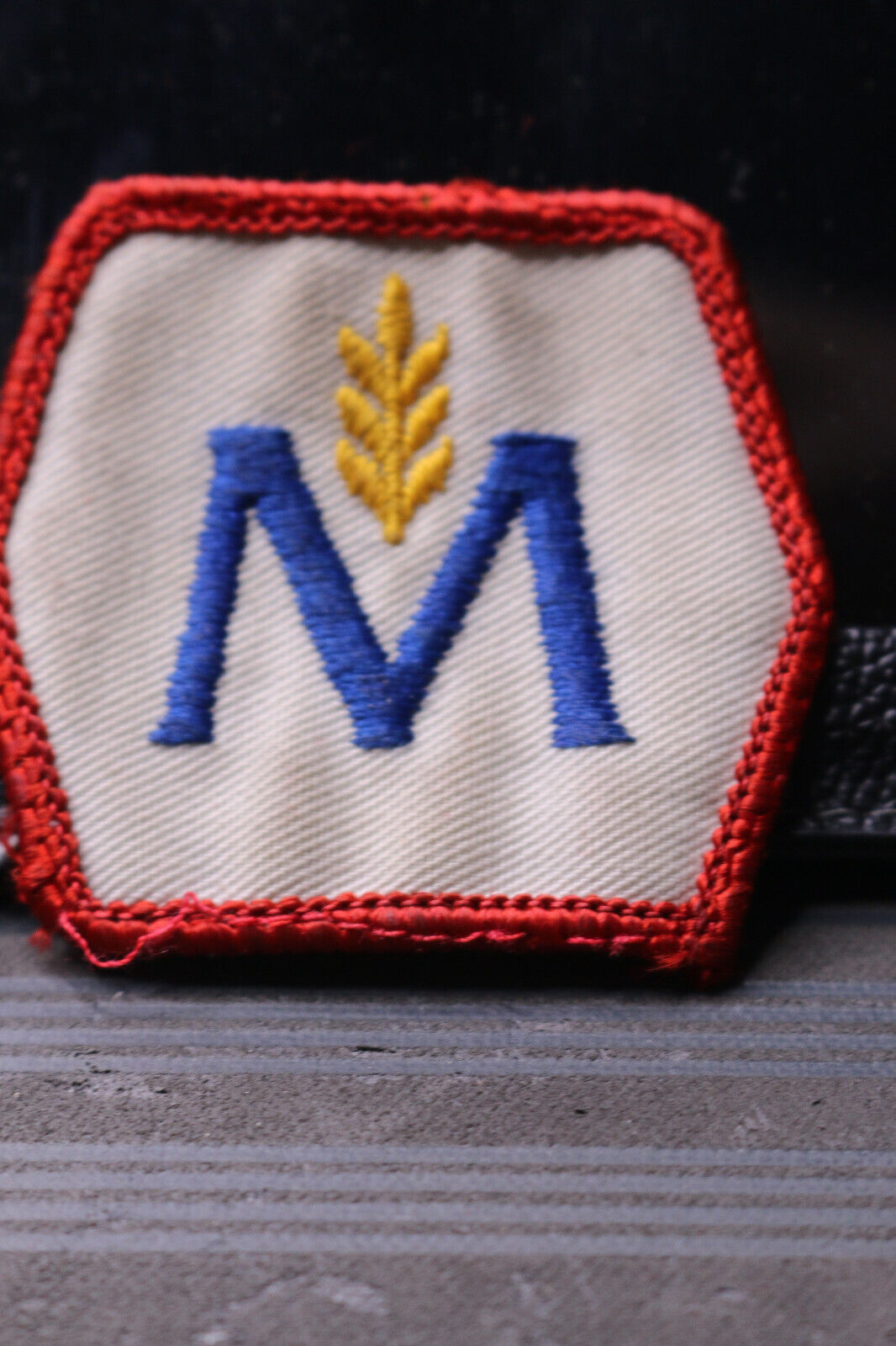 Vintage Vtg Patch Molson Canadian Beer Embroidered Patch. Badge 1980'S #5