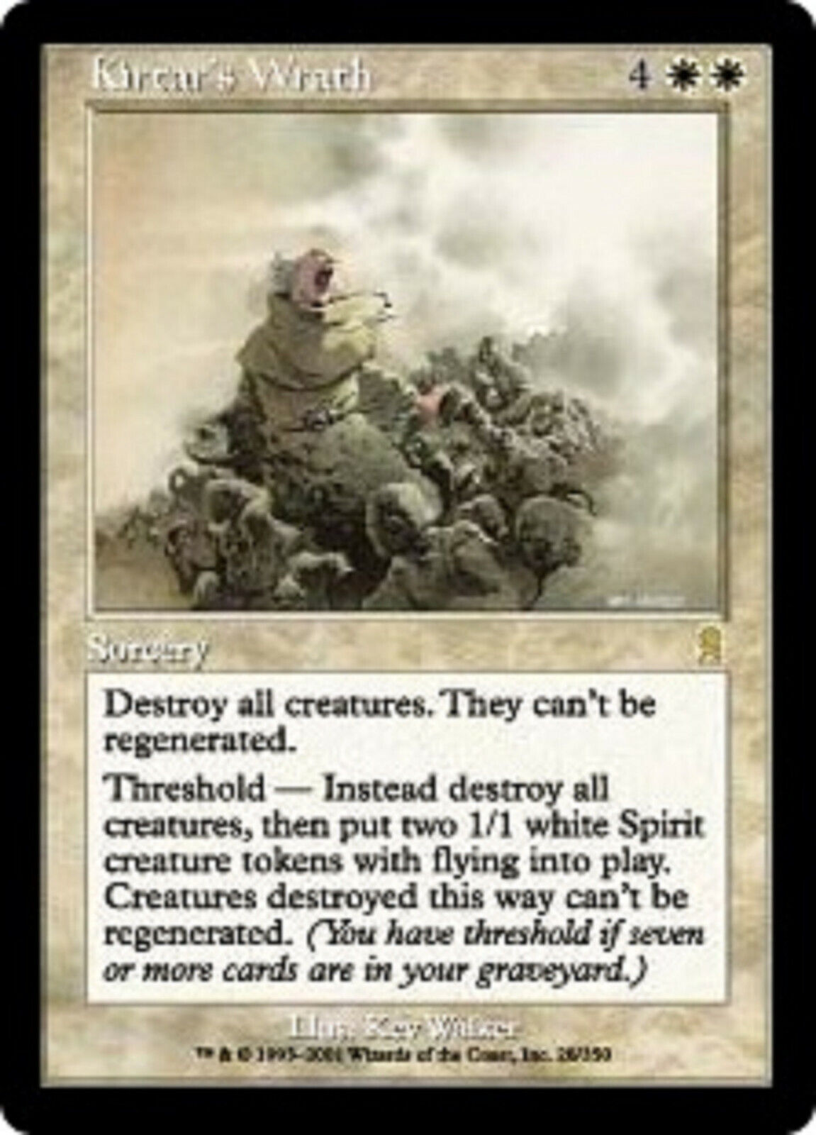 MTG 1x Kirtar's Wrath Odyssey card MTG Magic the Gathering