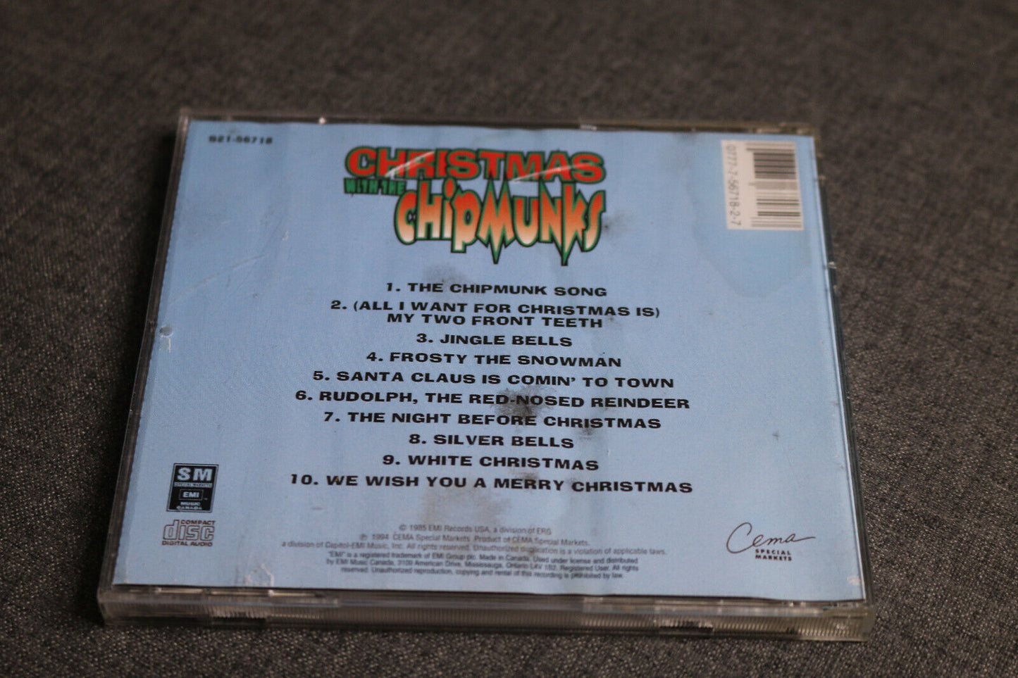 Christmas With The Chipmunks, Vol. 1 - Audio Cd By The Chipmunks Disc Cd