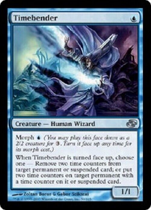 MTG MTG 1x Timebender Planar Chaos Card Magic The Gathering – Omniphustoys