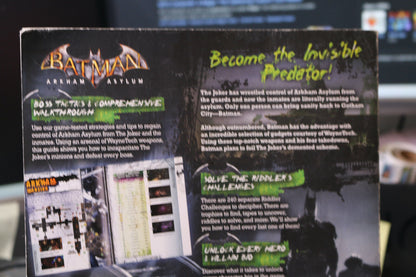Batman Arkham Asylum Signature Gaming Guide Dc Comics & Brady Games 2009