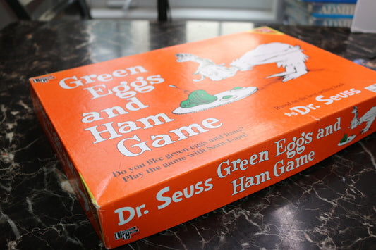 Vtg Dr. Seuss Green Eggs And Ham Board Game 1996 Complete Beginner Games Vintage