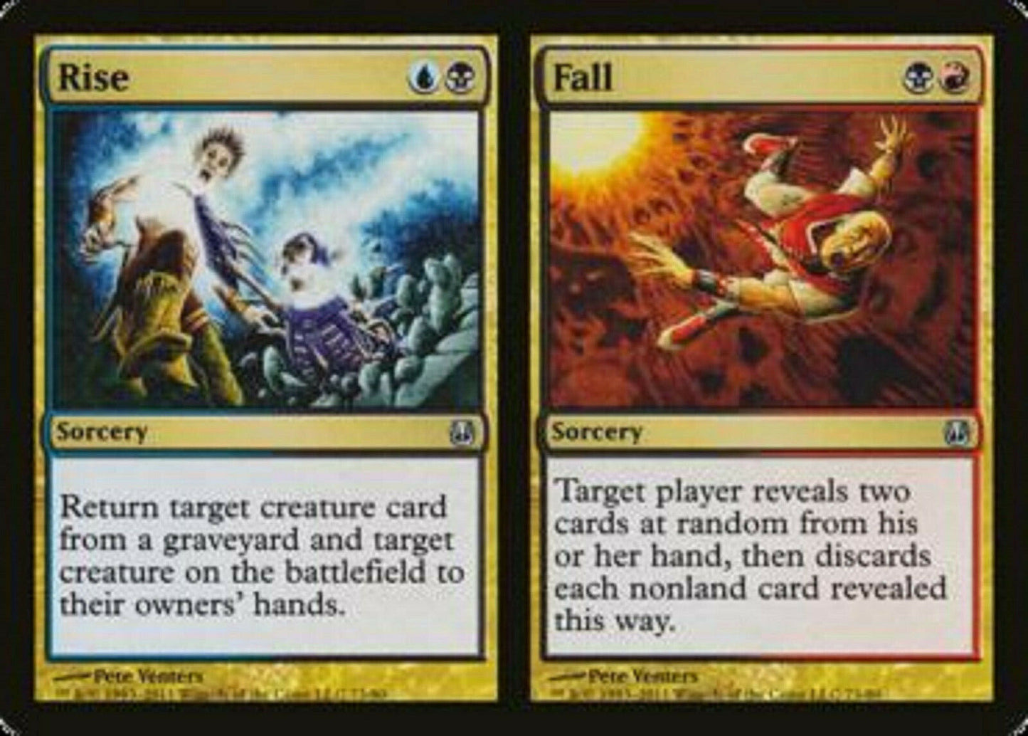 MTG MTG 1x Rise // Fall Duel Decks: Ajani vs. Nicol Bolas card Magic the gathering