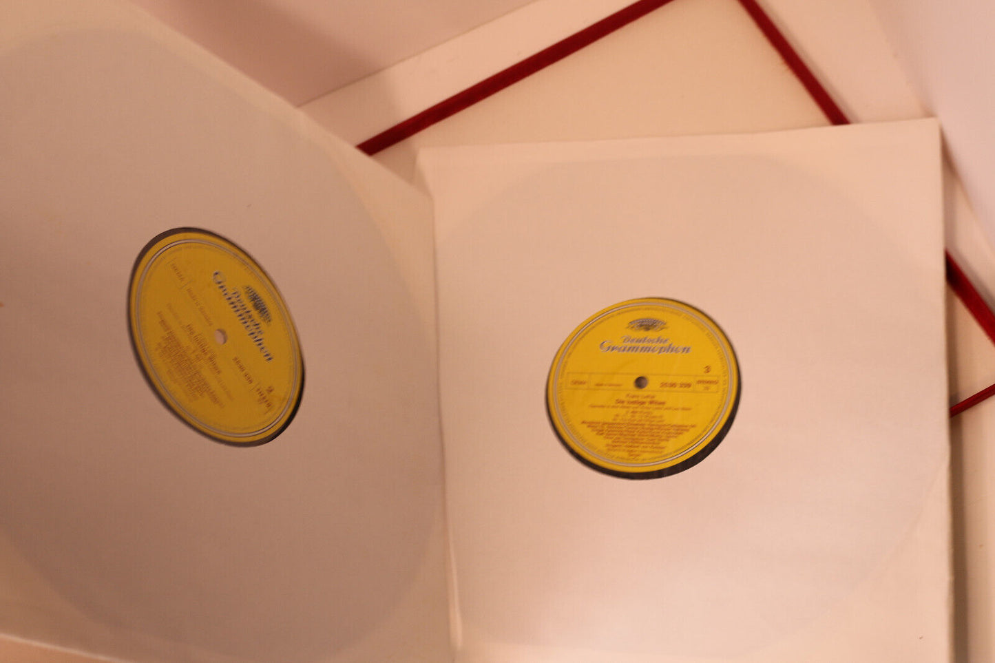 Franz Lehar The Merry Widow/Karajan 2 Lp Box Set Dg Stereo