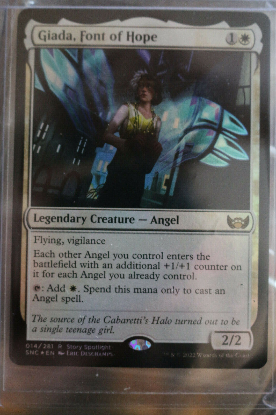 MTG MTG 1x Giada, Font of Hope Foil Streets of New Capenna Magic the G