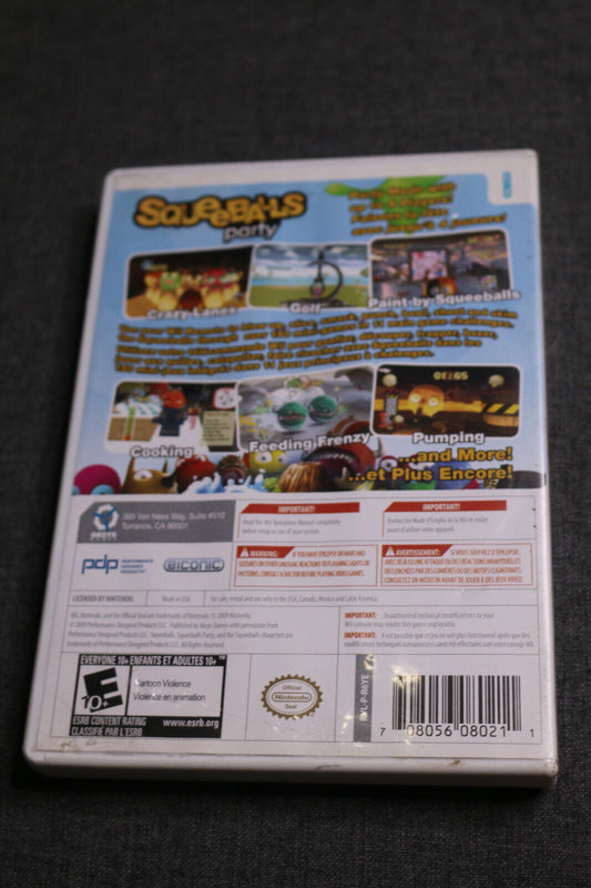 Squeeballs Party (Nintendo Wii, 2009) Complete Read