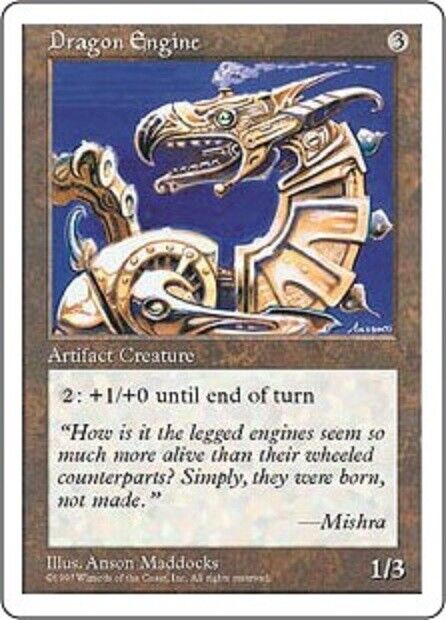 MTG 1x Dragon Engine Fifth Edition MTG Magic the Gathering